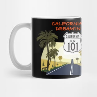 California Dream'in - California Highway 101 Mug